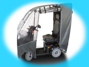 COPERTURE ANTIPIOGGIA PER SCOOTER ANZIANI DISABILI image 07