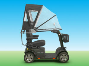 Copertura antipioggia scooter disabili anziani