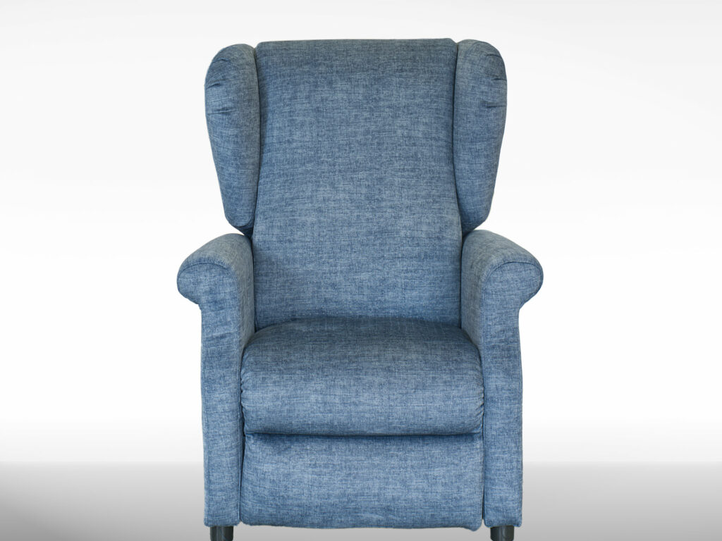 DESIGN CLASSICO BERGERE LINEE MORBIDE POLTRONA VENTILATA PER ANZIANI