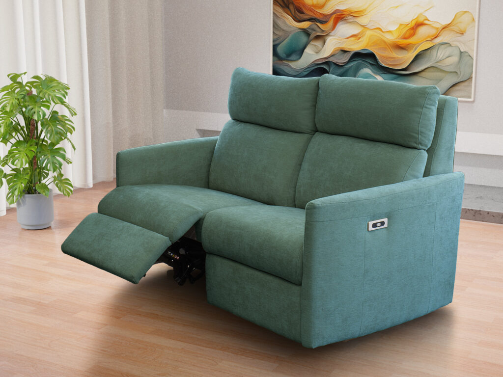Divano relax due posti abbinabile con poltrona dolce comfort