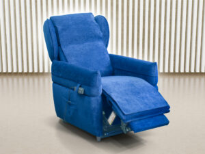 Doppia copertura poltrona per anziani cardio relax memory