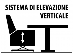 ELEVAZIONE VERTICALE POLTRONE ANZIANI DISABILI