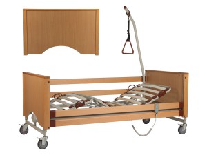 LETTO DA DEGENZA ELETTRICO 3 SNODI ELEVABILE