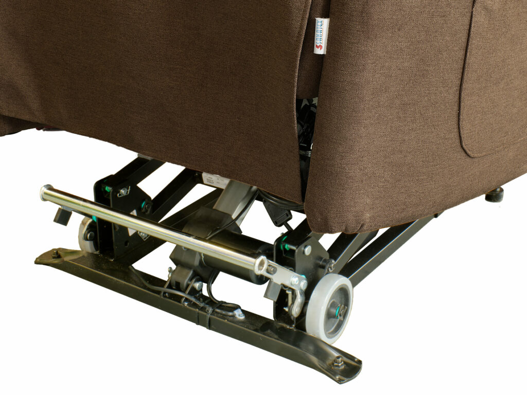 MECCANICA POLTRONA MEDICALE RELAX 4 MOTORI CON ROLLER SYSTEM A RUOTE GRANDI