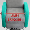 OFFERTA POLTRONA RELAX CON AMPI BRACCIOLI