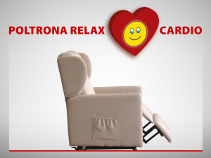 PICCOLA POLTRONA RECLINABILE CARDIO RELAX POSIZIONE TV
