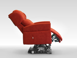 POLTRONA DISABILI 6 MOTORI POSIZIONE ELEVATA MOVIMENTI INDIPENDENTI SCHIENALE E PEDIERA
