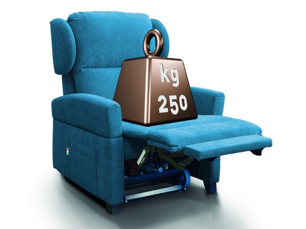 POLTRONA DISABILI 7 MOTORI XXXL 250 kg