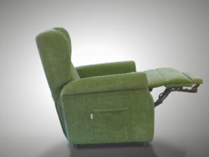 POLTRONA EXTRA LARGE ANZIANI DISABILI POSIZIONE TV VISTA LATERALE