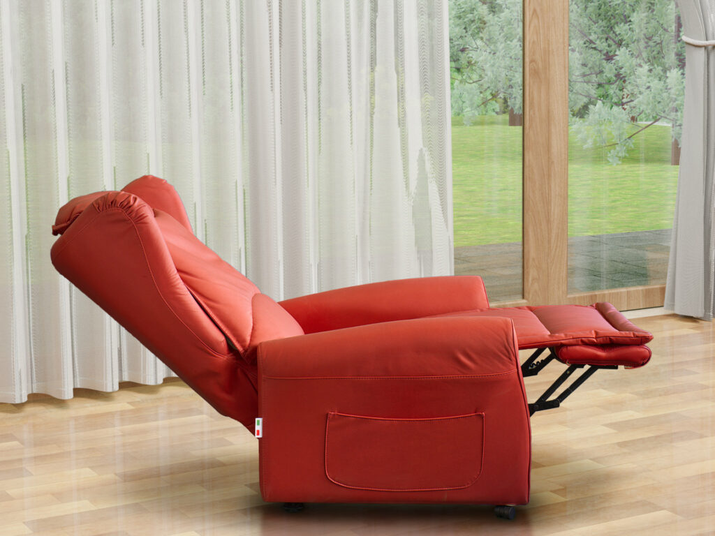POLTRONA MASSAGGIO SHIATSU POSIZIONE RELAX RIPOSO