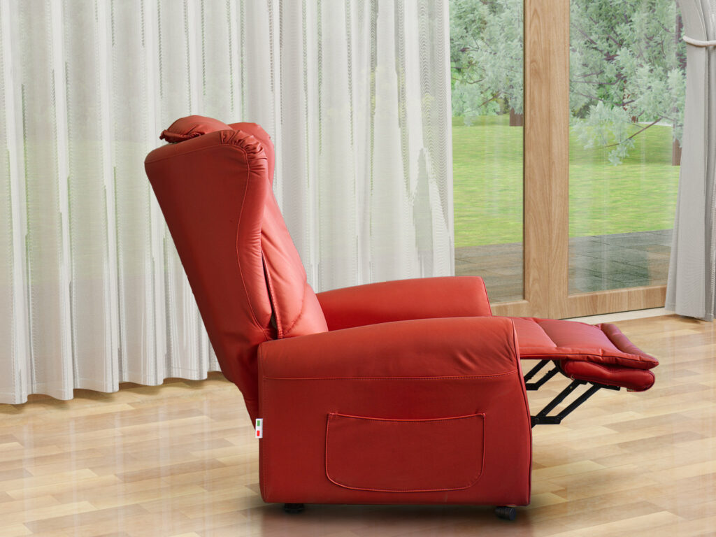 POLTRONA MASSAGGIO SHIATSU RELAX TV GAMBE PIEDI ORIZZONTALI