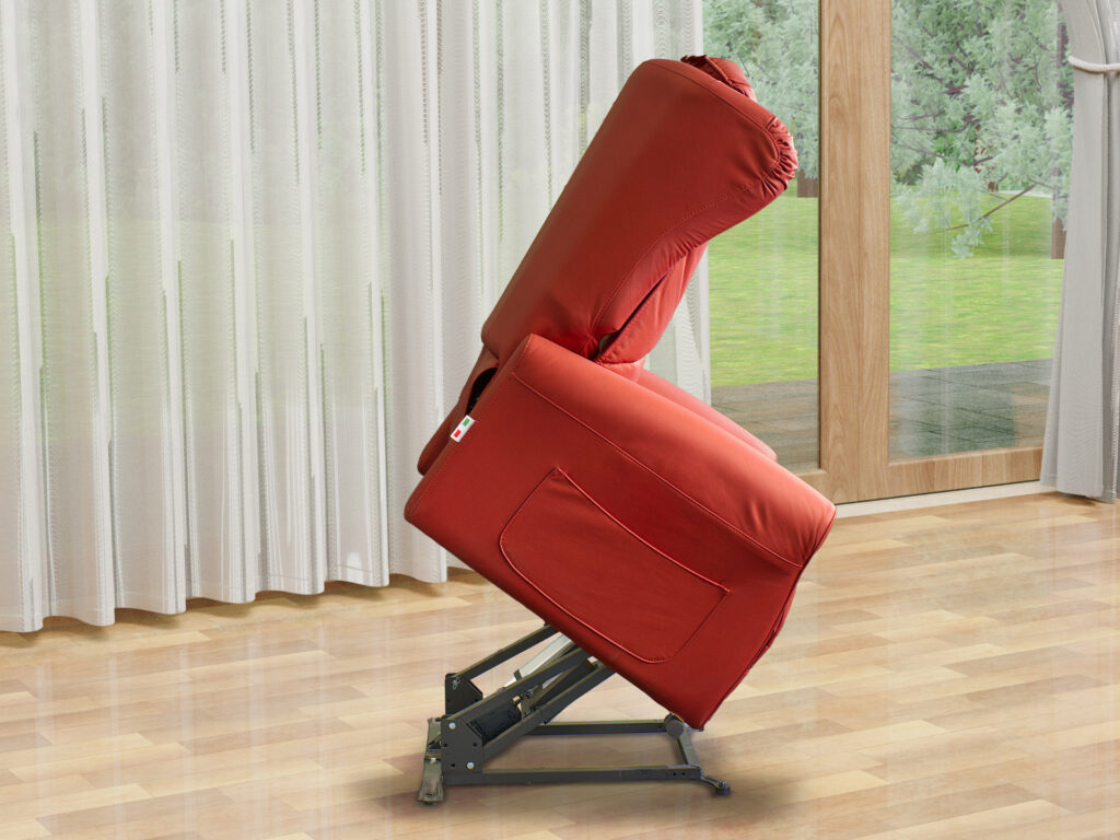 POLTRONA RELAX MASSAGGIO SHIATSU ALZAPERSONA ELEVATA