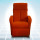 POLTRONA RELAX PER ANZIANI ROSSO MATTONE