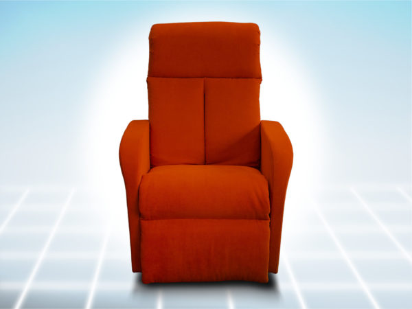 POLTRONA RELAX PER ANZIANI ROSSO MATTONE