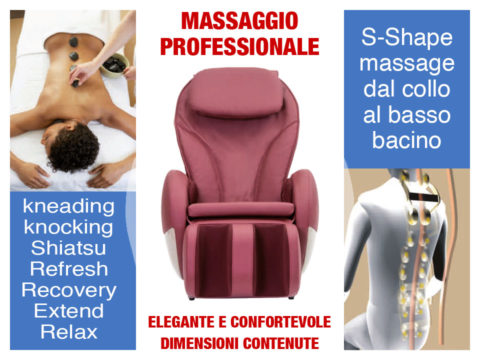 POLTRONA RELAX PER UFFICIO MASSAGGIO PROFESSIONALE