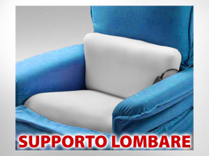 POLTRONA RELAX RICHIUDIBILE SUPPORTO LOMBARE