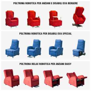 POLTRONE ROBOTICHE RELAX DISABILI ANZIANI