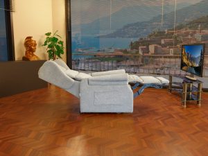 Poltrona disabili anziani extra larga extra lunga in posizione letto