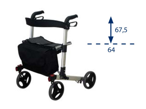 ROLLATOR IN ALLUMINIO 014