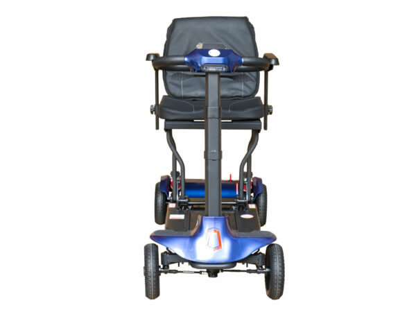 SCOOTER ANZIANI PIEGHEVOLE TRASPORTABILE VISTA FRONTALE LARGHEZZA 50 CM
