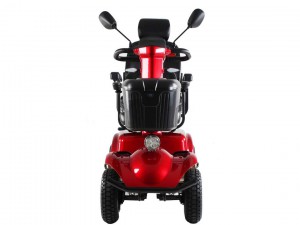 SCOOTER ELETTRICO DUE POSTI PER ANZIANI E DISABILI VISTA FRONTALE