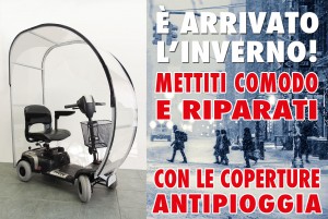 coperture scooter elettrici disabili anziani