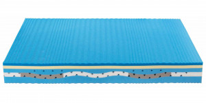lastra materasso memory water foam breeze