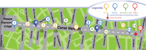 mappa eventi Street Music Fest