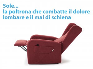 poltrona per dolore lombare