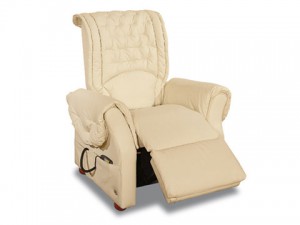 poltrona massaggiante shiatsu bianca
