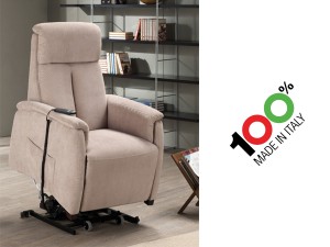 poltrona relax piccola alzapersona made in italy