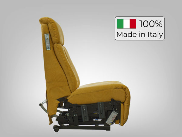 poltrona relax piccola elevabile made in italy