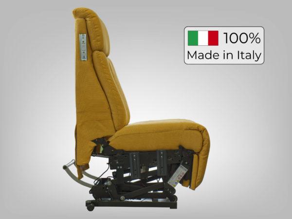 poltrona relax piccola elevata made in italy