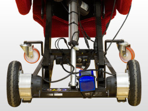 poltrona robotica ruote motrici
