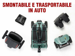 scooter anziani disabili per esterno smontabile e trasportabile in auto