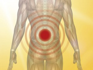 zona di azione della poltrona per dolore lombare nel corpo