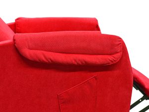 DOPPIO RIVESTIMENTO STACCABILE BRACCIOLO POLTRONA ANZIANI RECLINABILE