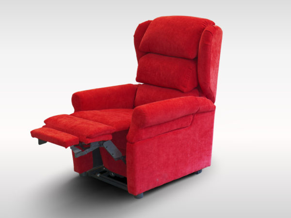 POLTRONA ANZIANI MEMORY CARDIO RELAX POSIZIONE TV VISTA ALTO