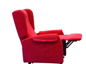 POLTRONA ANZIANI RECLINABILE POSIZIONE TV LETTURA SCHIENALE ALTO GAMBE ALLINEATE