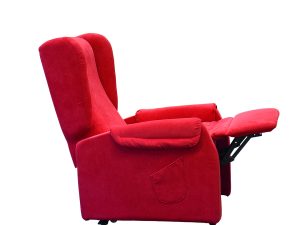 POLTRONA ANZIANI RECLINABILE POSIZIONE TV LETTURA SCHIENALE MEDIO GAMBE SOLLEVATE