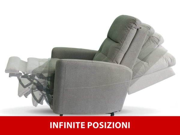 POLTRONA RELAX 4 MOTORI INFINITE POSIZIONI POLTRONA RELAX 4 MOTORI INFINITE POSIZIONI