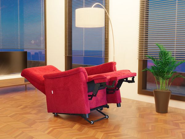 POLTRONA CON BRACCIOLI STACCABILI POSIZIONE ZERO GRAVITY CARDIO RELAX
