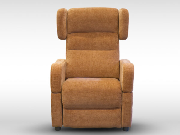 Poltrona relax XL_150_kg con braccioli fianchi appoggiatesta staccabili
