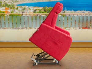 Poltrona relax traspirante per anziani lift alzapersona