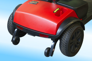 RUOTINE ANTIRIBALTAMENTO SCOOTER ECONOMICO PER DISABILI E ANZIANI