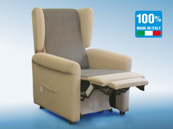 design moderno e funzionale poltrona relax ventilata 100x100 made in italy