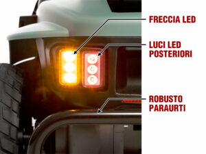 luci posteriori paraurti scooter anziani disabili per esterno
