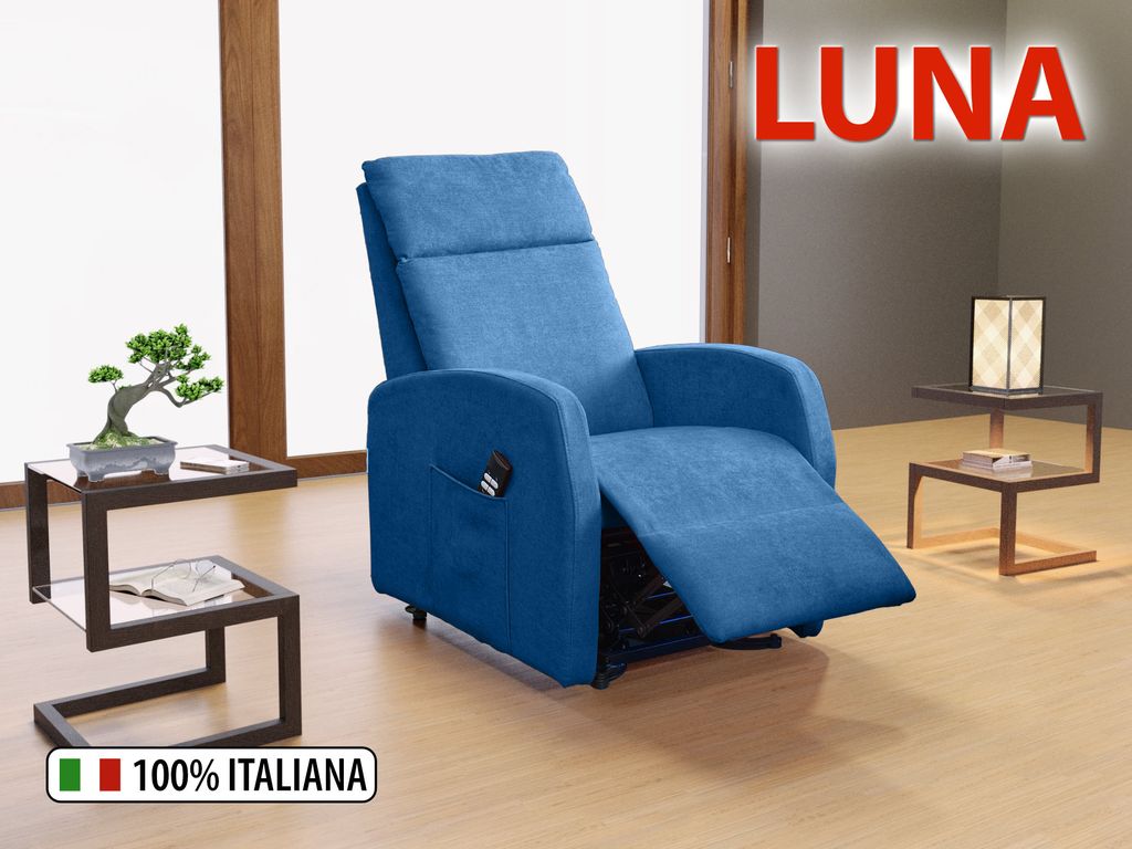 OFFERTA POLTRONA RELAX PER ANZIANI DUE MOTORI CON ROLLER SYSTEM