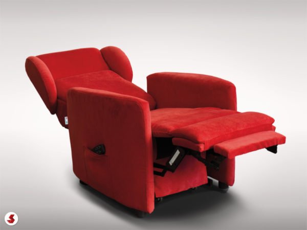 poltrona relax 2 motori reclinabile
