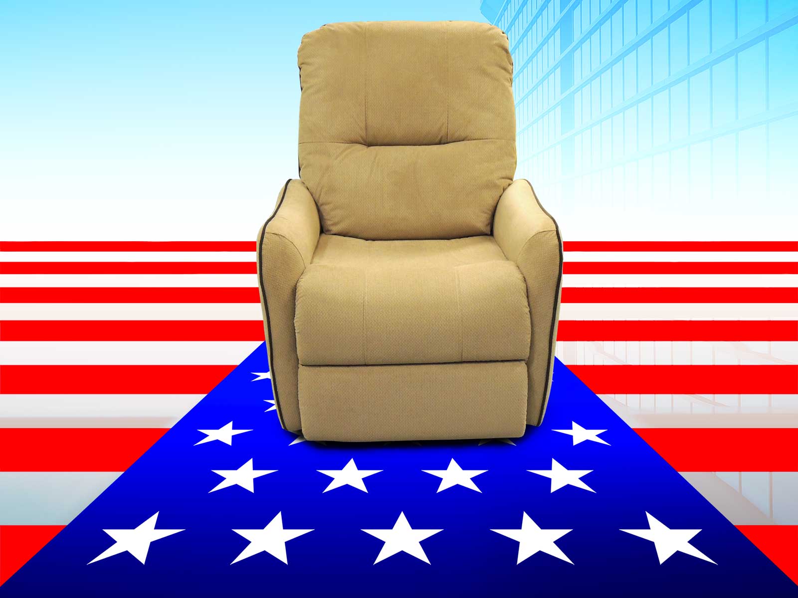 poltrona relax antimacchia AMERICA